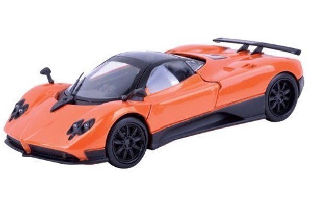 Pagani Zonda F Orange - Motormax 1/24 - 73369 OR Passion diecast