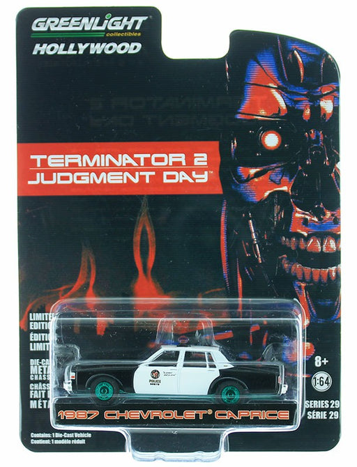 1987 Chevrolet Caprice Metropolitan Police - Terminator 2: Judgement Day - Hollywood 29 - 1-64 GREENMACHINE - 44890 FGR