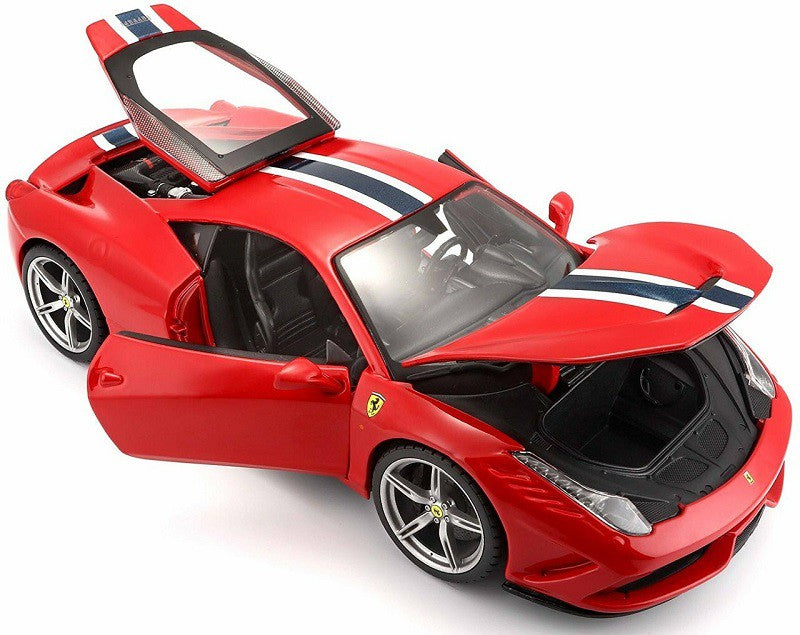Ferrari 458 Special Red -  Bburago 1/18 -16002 - Passion Diecast 