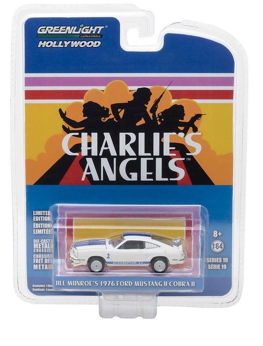 1976 Ford Mustang Cobra II -  Charlies Angels - Greenlight  1/64 - 44790 A - Passion Diecast