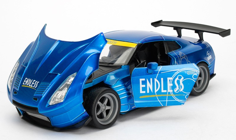 2009 Nissan GT-R (R35) Ben Sopra Blue - JDM Tuners -  Jada 1/24 - 98647 BL - Passion Diecast