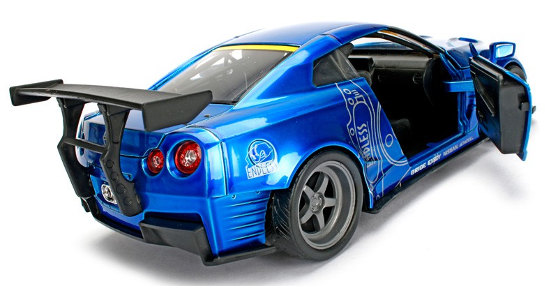 2009 Nissan GT-R (R35) Ben Sopra Blue - JDM Tuners -  Jada 1/24 - 98647 BL - Passion Diecast