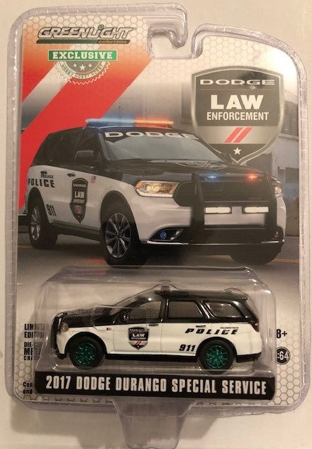 Dodge Durango 2017  Special Service Vehicle - Dodge Durango Fire & Rescue (Hobby Exclusive)  GREENMACHINE  29996GR 1-64 Passion 