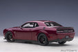 2018 Dodge Challenger SRT Hellcat Widebody -Octane Red - Autoart 1/18 - 71739  - Passion Diecast 