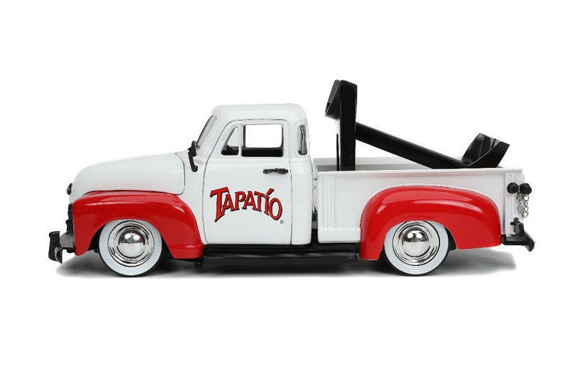 1953 Chevrolet Pickup Truck / Tapatio Charro Man Figure - Hollywood Rides -  JADA 1/24 -  31968 - Passion Diecast