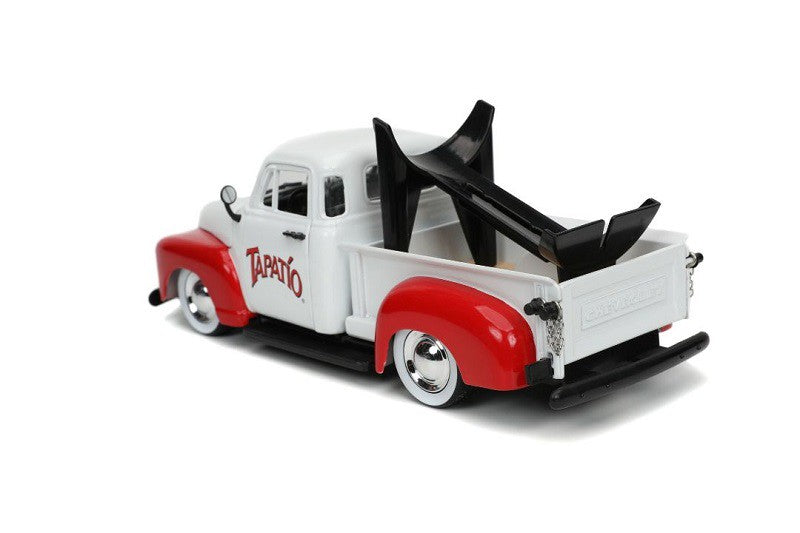 1953 Chevrolet Pickup Truck / Tapatio Charro Man Figure - Hollywood Rides -  JADA 1/24 -  31968 - Passion Diecast