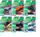 Muscle Cars USA 2020 Release 24 Version A (6 cars set ) Johnny Lightning 1:64 - JLMC024 A - Passion Diecast 