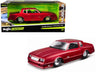 1986 Chevrolet Monte Carlo SS Candy Red - Maisto Classic Muscle 1/24 - 32530 - Passion Diecast 