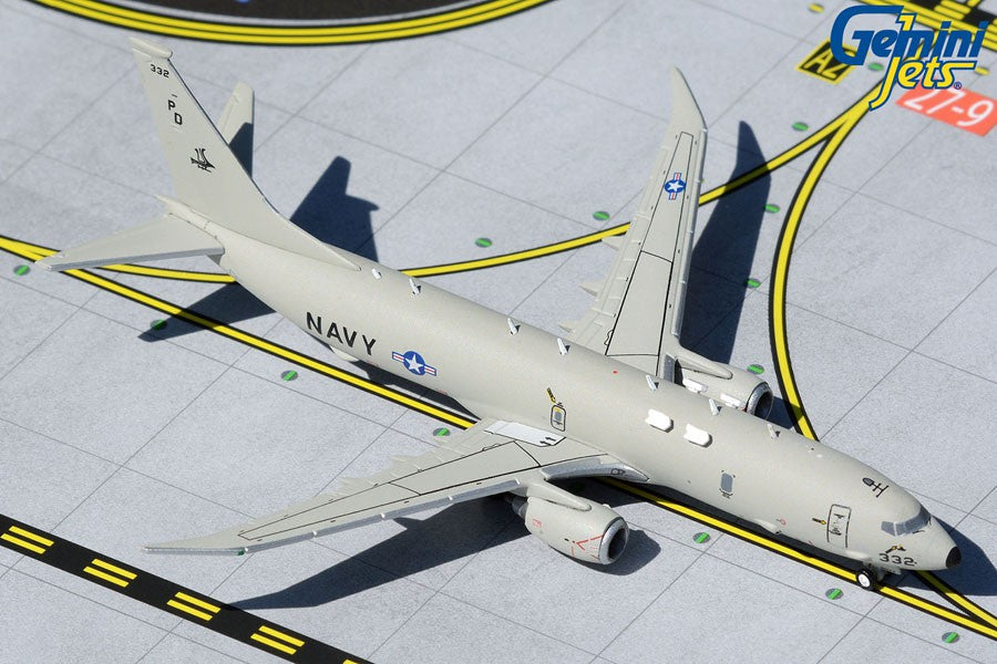 US Navy Boeing P8A Poseidon (B737-800) No.169332 / GeminiMacs GJUSN101 - Passion Diecast 