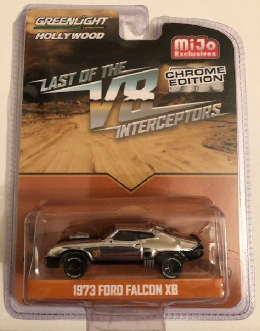 1973 Ford Falcon XB Black Chrome MiJo Exclusives  GREENMACHINE 1/64 - 51229GR