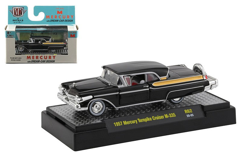 1957 Mercury Turnpike Cruiser M-335 - Auto-Trucks Release 62  - M2 Machines 1-64 - 32500-62 C - Passion Diecast 