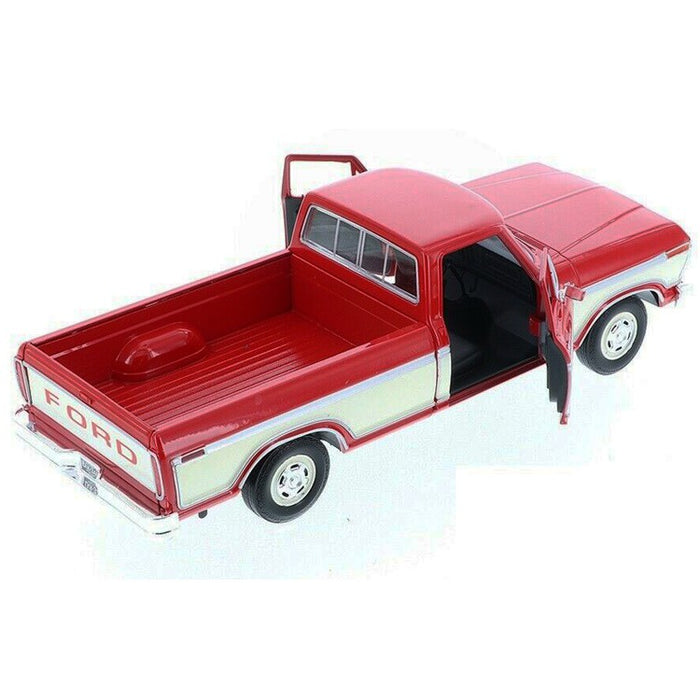 1979  Ford F-150 Pickup Red - Motormax 1-24 - 79346 RD - Passion Diecast 