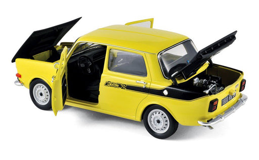1976 SIMCA 1000 Rallye 2 - Maya Yellow - Norev 1/18 - 185708 - Passion Diecast 