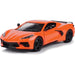 2020 Chevrolet Corvette C8 Stingray  Orange - Motormax 1/24 - 79360 OR - Passion Diecast 