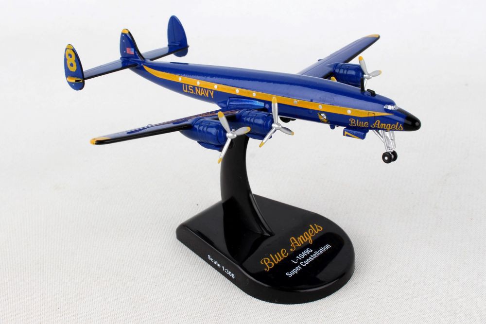 Lockheed C-121J USN "Blue Angels" - L-1049G Constellation - 1/300 - PS5806-2 Passion Diecast