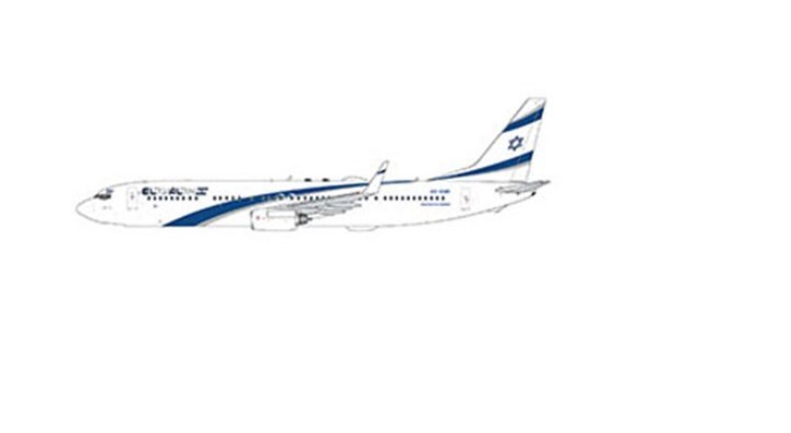 El Al Boeing 737-900ER - 4X-EHD - Gemini Jets 1/400  - GJELY1956 - Passion Diecast 
