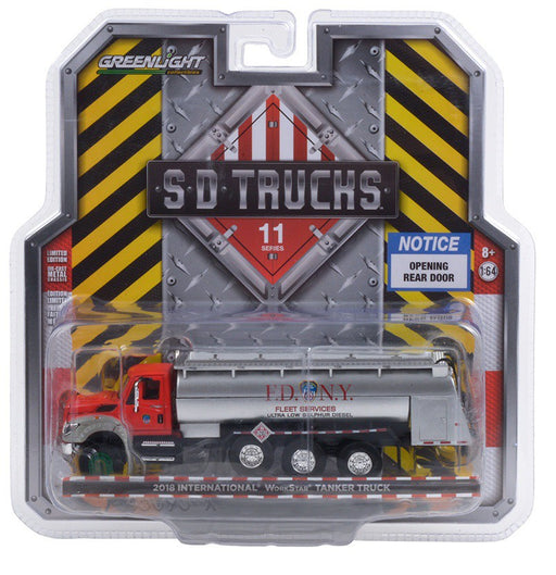 International WorkStar Tanker- FDNY Fire Department New York Ultra Low Sulphur Diesel - SD Trucks 11 - Greenlight 1.64 - 45110 A