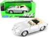 Porsche 356B Convertible  Silver -  Welly 1/24 - 29390 SIL - Passion Diecast