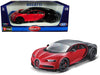 Bugatti Chiron Sport n°16 Red and Black - 1:18 Bburago  - 11044 RD - Passion Diecast 