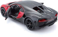 Bugatti Chiron Sport n°16 Red and Black - 1:18 Bburago  - 11044 RD - Passion Diecast 