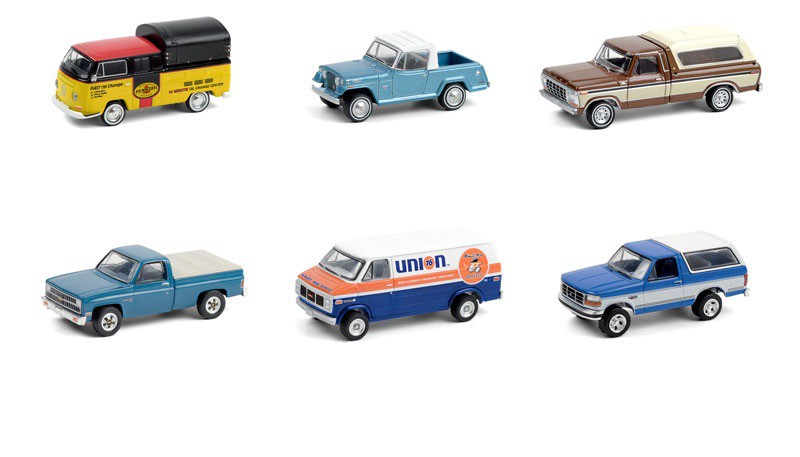 Blue Collar Collection Series 8 assortment - Greenlight 1/64 -  35180 - Passion Diecast 