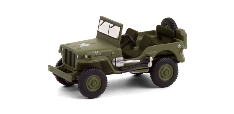 1942 Willys MB Jeep - M*A*S*H TV Series - Hollywood 30 -1-64  greenlight - 44900 A - Passion Diecast