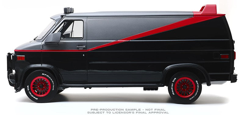 1983 GMC Vandura - The A-Team -  Bespoke Collection By Greenlight 1/12 - 12101 - Passion Diecast 