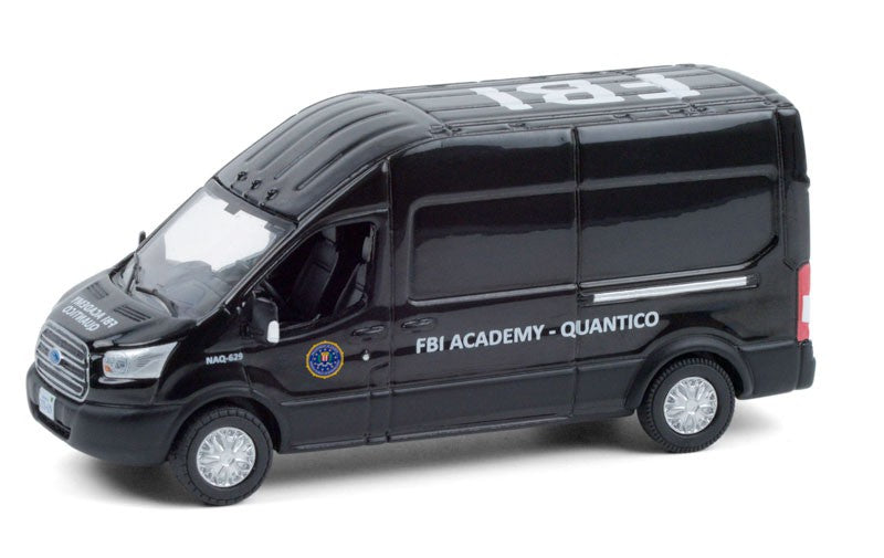 2015 Ford Transit FBI Academy Quantico - Route Runners Series 2    greenlight 1-64  - 53020 B
