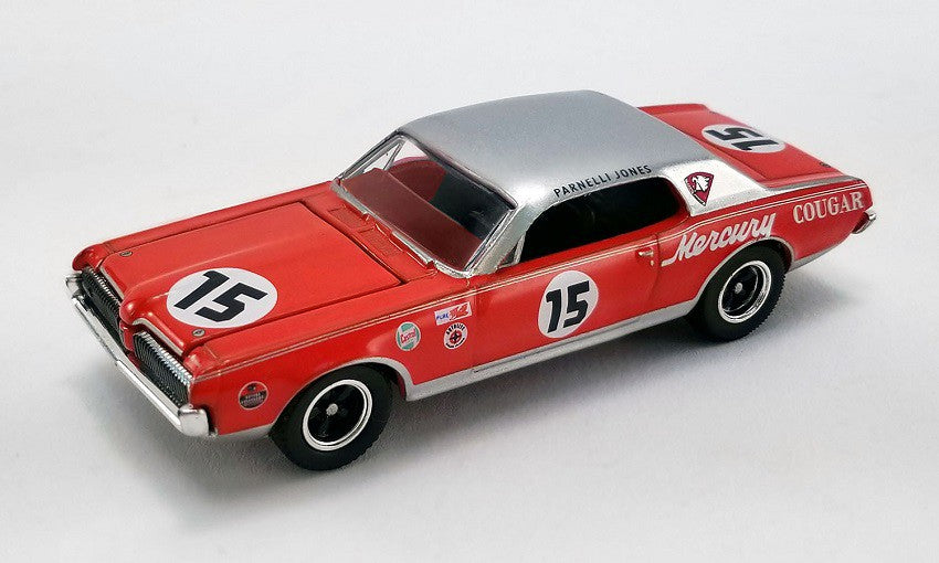 PARNELLI JONES - FORD F-350 RAMP TRUCK WITH NO 15 1967 MERCURY COUGAR Acme 1/64   51343