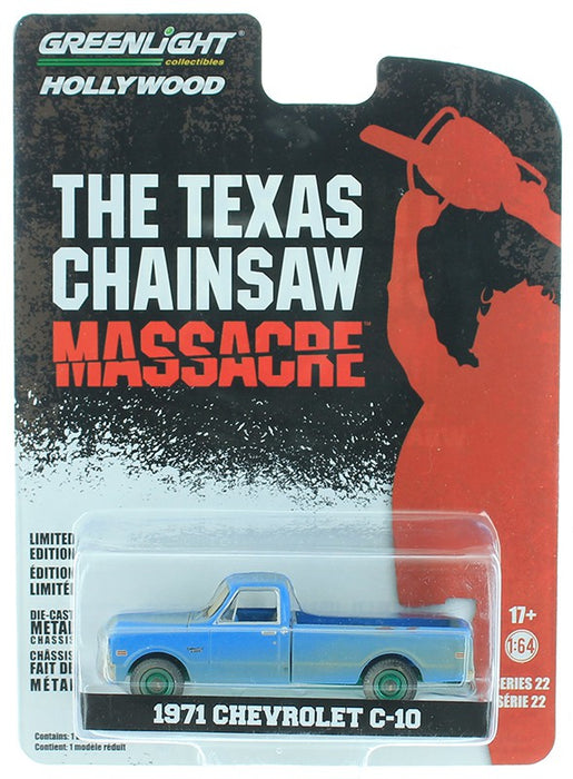 1971 Chevrolet C-10 - The Texas Chainsaw Massacre - Hollywood 22 - 1-64  GREENMACHINE - 44820 BGR