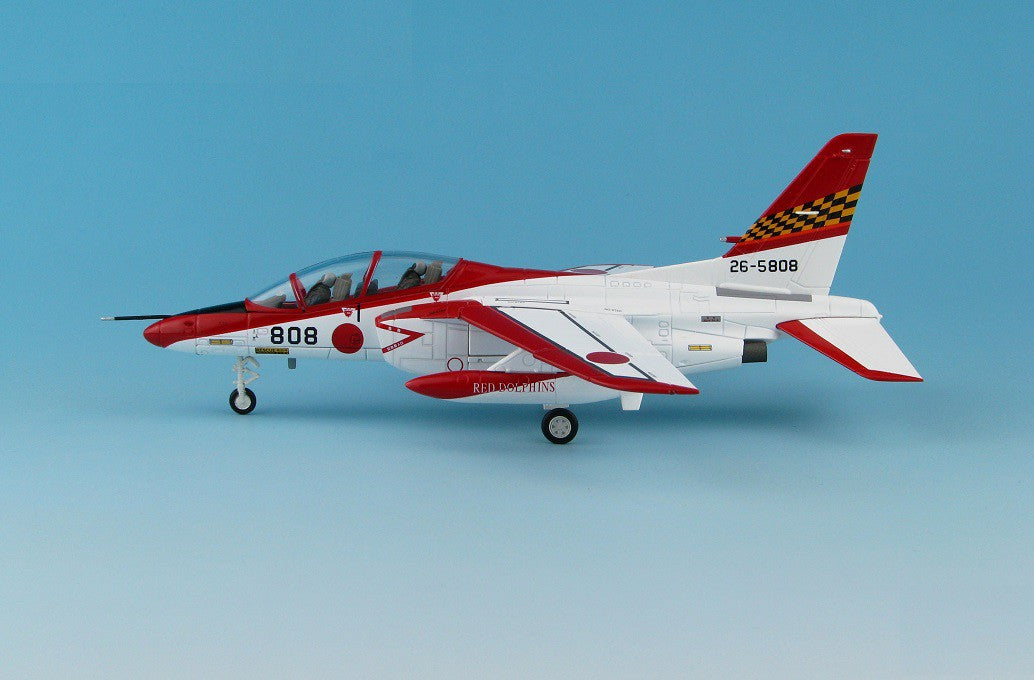 Kawasaki T-4 JASDF 32nd TSQ Red Dolphin, Hamamatsu AB, Japan - Hobby Master 1/72  HA3904 - Passion Diecast