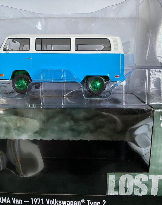 1971 Volkswagen Type 2 (T2B) Dharma Van Lost TV Series - GREENMACHINE  1/24 - 84033GR
