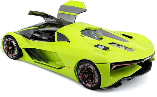 Lamborghini Terzo Millennio Lime Green - Bburago 1-24 -  21094 GRN - Passion Diecast 