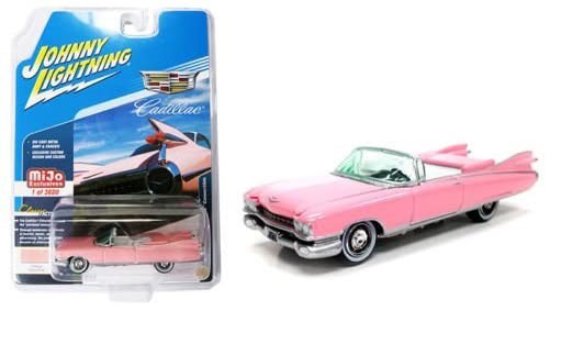 1959 Cadillac Eldorado Convertible, Pink   JOHNNY L IGHTNING 1:64  JLCP7045 Passion Diecast 