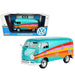 Volkswagen Type 2 T1 Delivery Van  Pace Turquoise  -  Motormax 1-24 - 79583  - Passion Diecast 