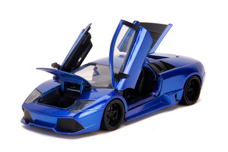 Lamborghini Murcielargo LP640 Blue - Hyper-Spec - Jada 1/24 - 32279  - Passion Diecast 