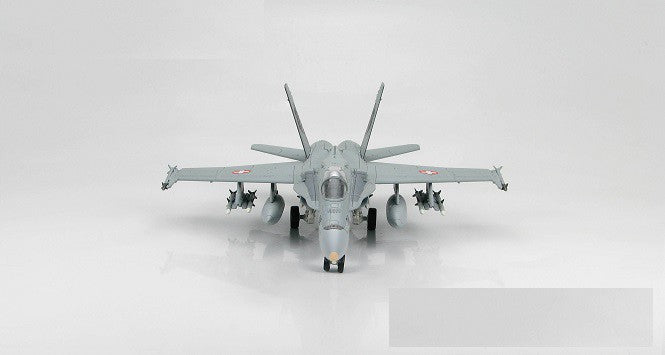 McDonnell Douglas F/A-18C Hornet - Swiss Air Force 18th Sqn, Switzerland, Nov. 2009 - Hobby Master 1/72 HA3507 - Passion Diecast