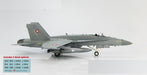 McDonnell Douglas F/A-18C Hornet Swiss Air Force - Switzerland - With decal Sheet - Hobby Master 1/72 HA3532B - Passion Diecast