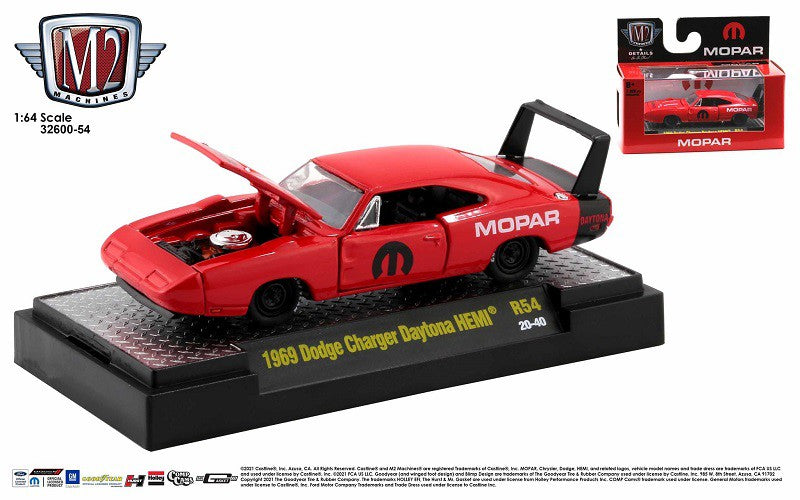 Auto-Trucks / Detroit Muscle Release 54  Assortment of 6 - M2 Machines 1-64 - 32600-54 -  Passion Diecast 