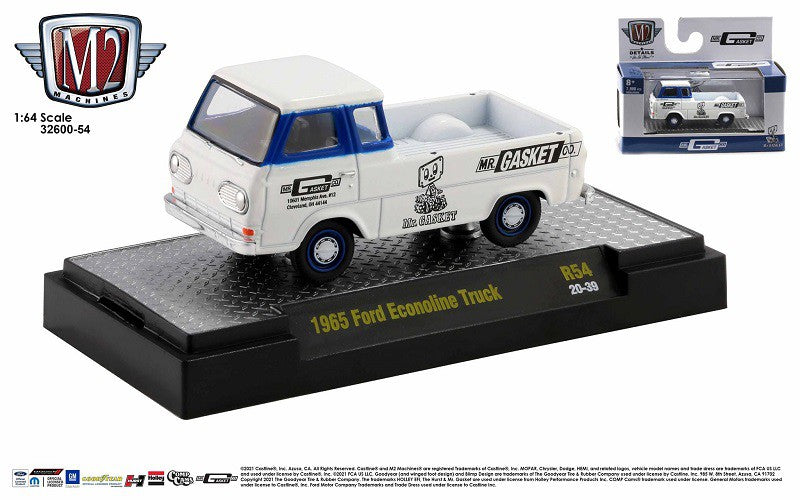 Auto-Trucks / Detroit Muscle Release 54  Assortment of 6 - M2 Machines 1-64 - 32600-54 -  Passion Diecast 