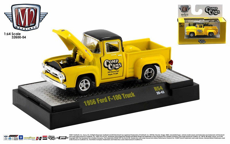 Auto-Trucks / Detroit Muscle Release 54  Assortment of 6 - M2 Machines 1-64 - 32600-54 -  Passion Diecast 