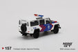 Land Rover Defender 110 Indonesia Pollisi - Mini GT 1/64 - MGT00157 R -  Passion Diecast 