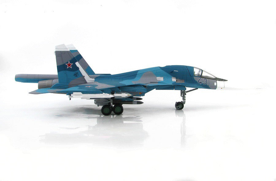 Sukhoi Su-34 Fullback - Russian Air Force, Blue 43, Akhoubinsk AB, Russia, December 1993 -  Hobby Master 1/72 - HA6304 -  Passio