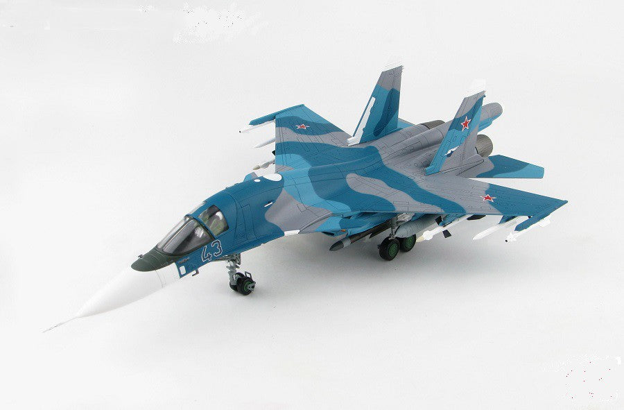 Sukhoi Su-34 Fullback - Russian Air Force, Blue 43, Akhoubinsk AB, Russia, December 1993 -  Hobby Master 1/72 - HA6304 -  Passio