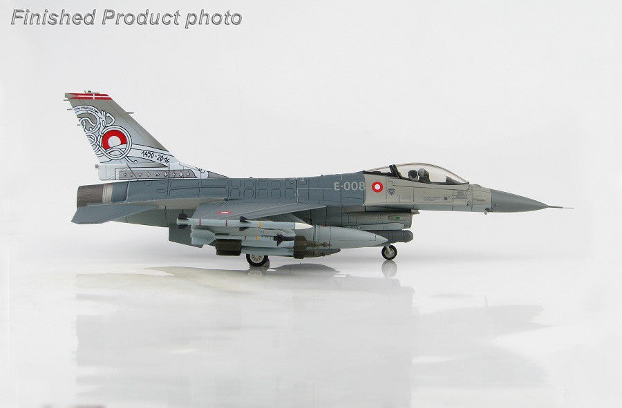 Lockheed F-16AM Fighting Falcon - Eskadrille 727, Danish Air Force 66th Year 2016 - Hobby Master 1/72 HA3881 - Passion Diecast 
