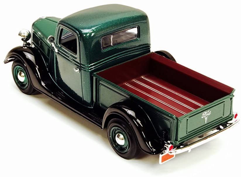 1937 Ford Pickup Green Motormax 1-24 - 73233 GR - Passion Diecast