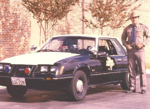 1982 Ford Mustang SSP - Texas Department of Public Safety - Greenlight 1/18 - 13602