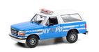 1992 Ford Bronco - New York City Police Department (NYPD)  1/18  Greenlight - 19087