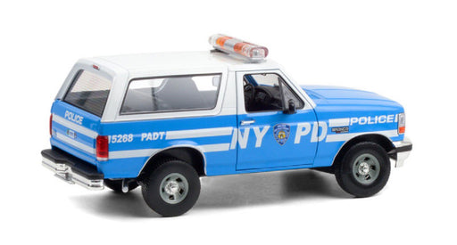 1992 Ford Bronco - New York City Police Department (NYPD)  1/18  Greenlight - 19087