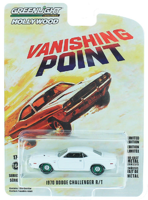 Vanishing Point (1971) - 1970 Dodge Challenger R/T Hollywood Série 22  GREENMACHINE 44820 AGR 1-64